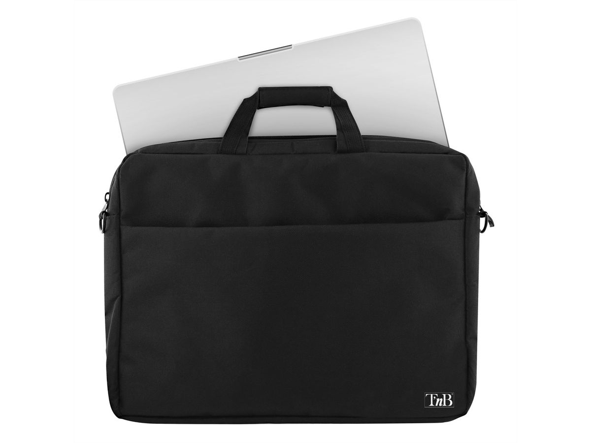 T'nB Laptoptasche Marseille 15,6", schwarz