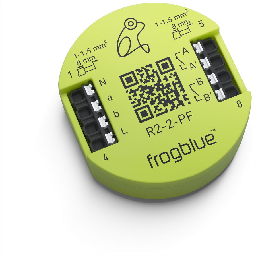 frogblue frogRelay2-2-PF, 2-Kanal-Relaisschalter