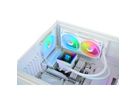 Thermaltake TH240 V3 ARGB Sync AIO CPU-Wasserkühlung, Snow White