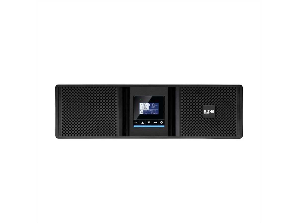 Eaton 9SX 5000i RT3U G2 mit RM Kit (9RK) / Technologie: Online Doppelwandler