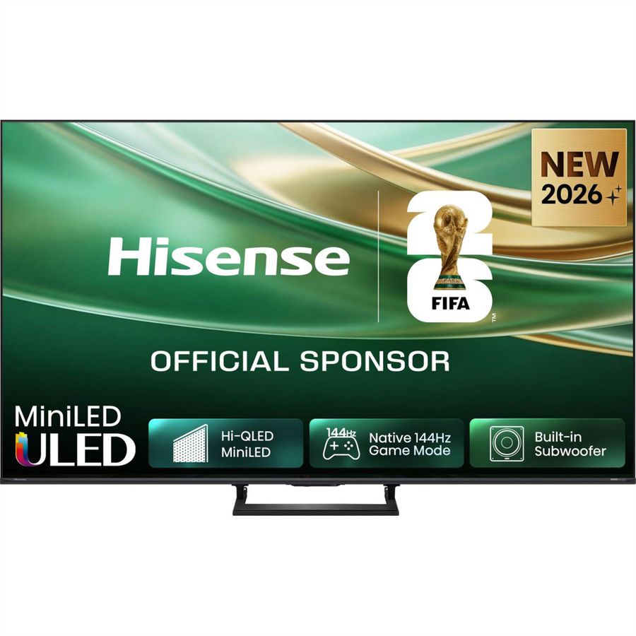 Hisense TV 75E8S 75", Mini-LED 4K, 144Hz, 600 Nits