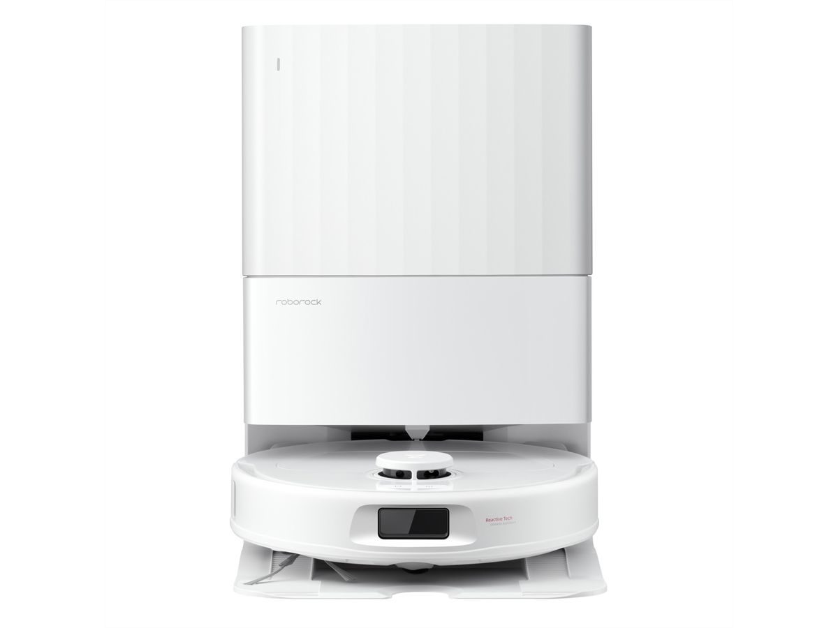 Roborock Aspirateur Qrevo S ProX blanc, Robot aspirateur/balayeur