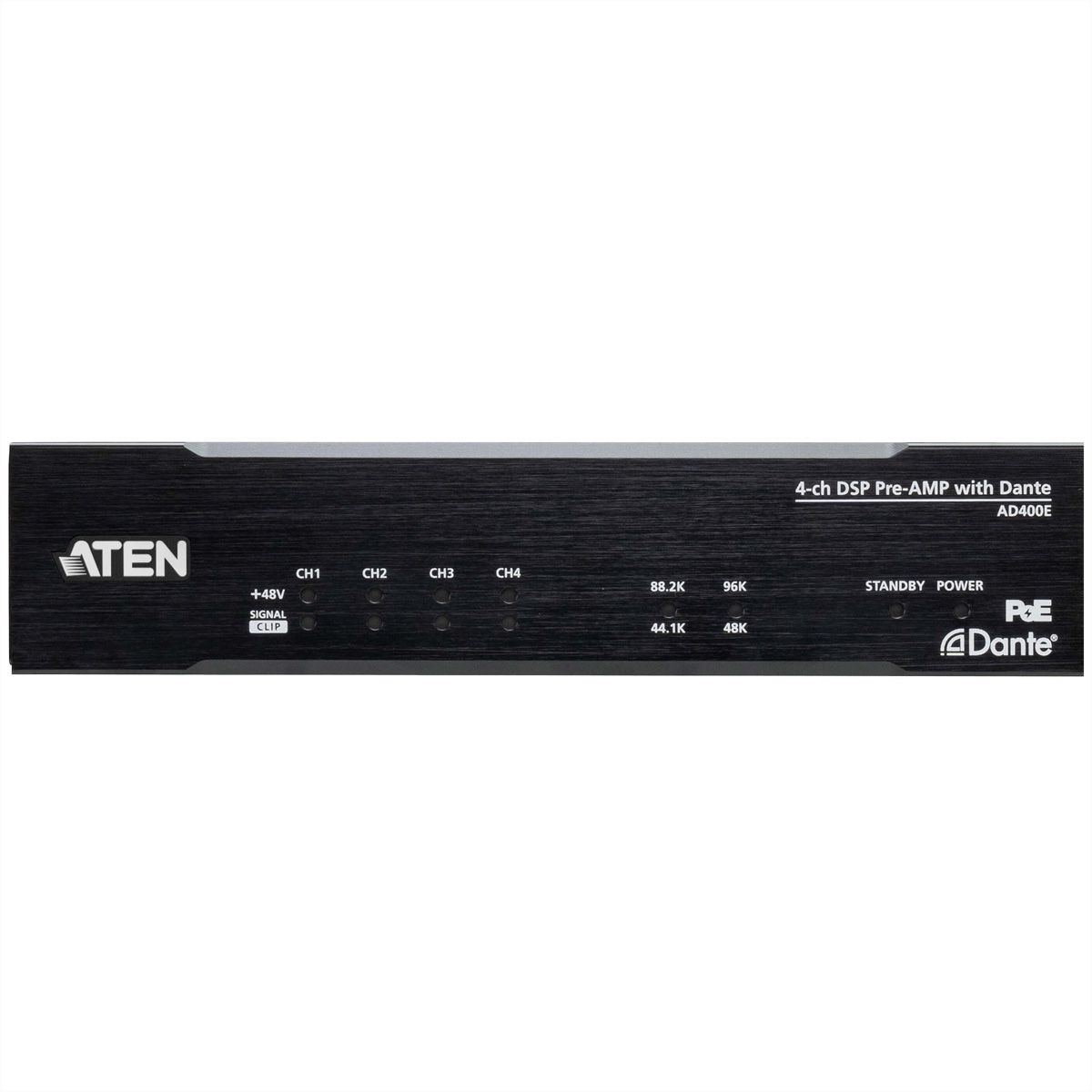 ATEN AD400E DSP Mixer 4-CH Analog Input and Dante Output