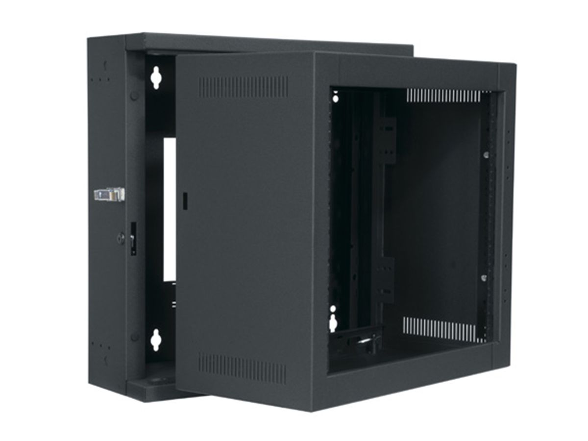 Middle Atlantic Products EWR-12-17 étagère 12U Rack monté sur le mur Noir