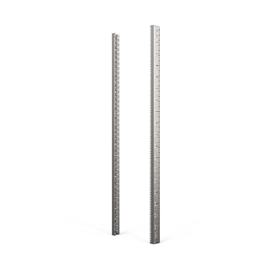 SCHROFF 19"-Winkelprofil mit Universal-Lochung (EIA), AlZn - WINKELPROFIL 19"42HE ALZ(2X)