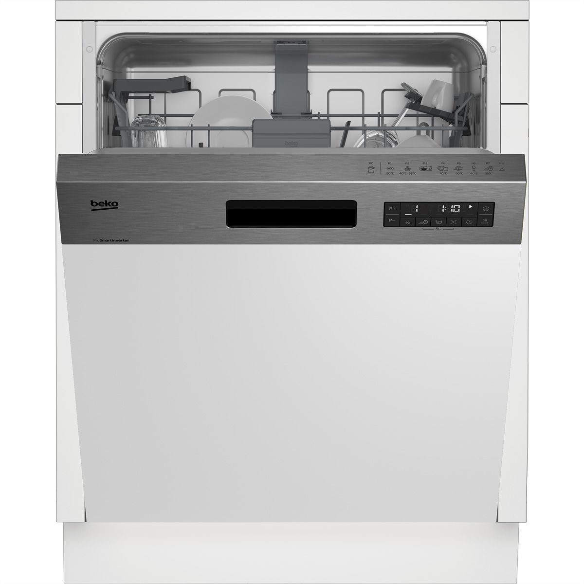 Beko Geschirrspüler EGT300, 60cm, teilintegriert