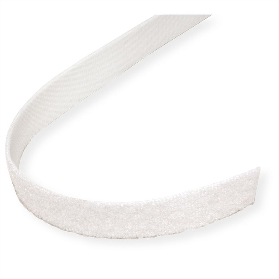 VELCRO® ONE-WRAP® Bande sur rouleau, 20mm, blanc, 25 m
