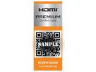 ROLINE PREMIUM Câble HDMI Ultra HD avec Ethernet, 4K, M/M, noir, 2 m