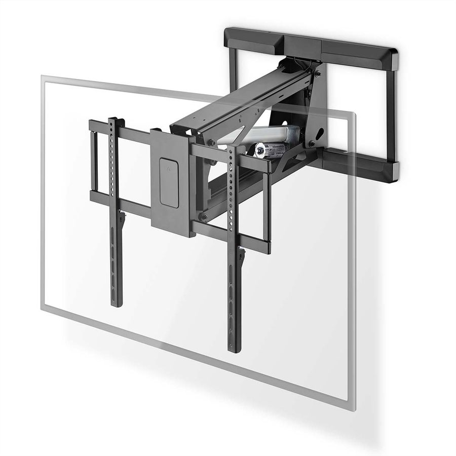Nedis SmartLife motorisierte TV-Wandhalterung 37–75" schwarz, Wand, 35 kg, motorisiert
