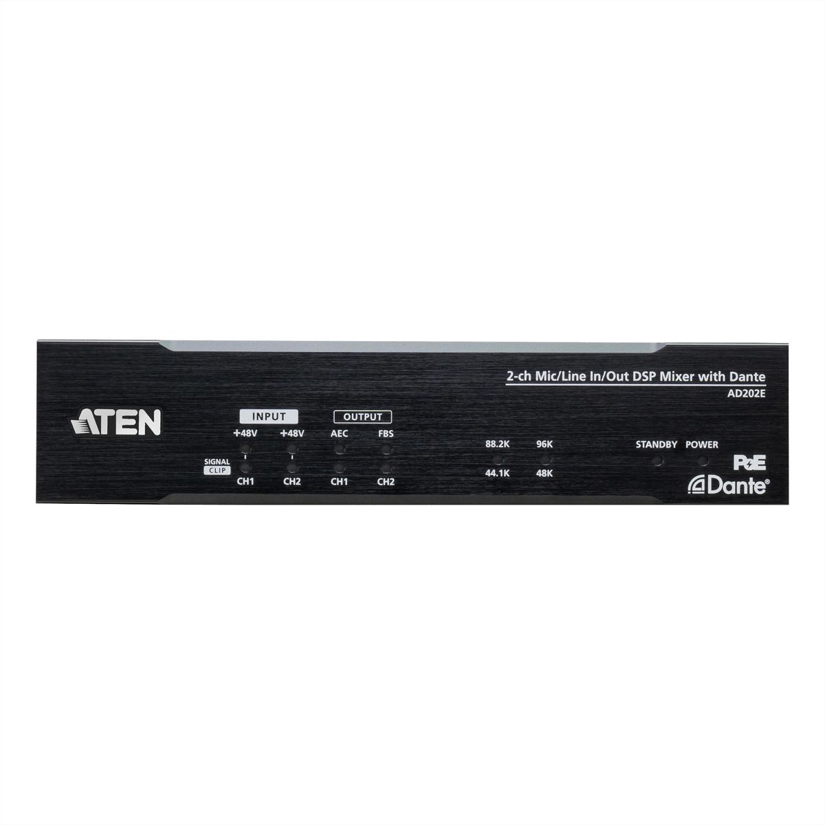 ATEN AD202E DSP Mixer 2-CH mit DSP und Dante