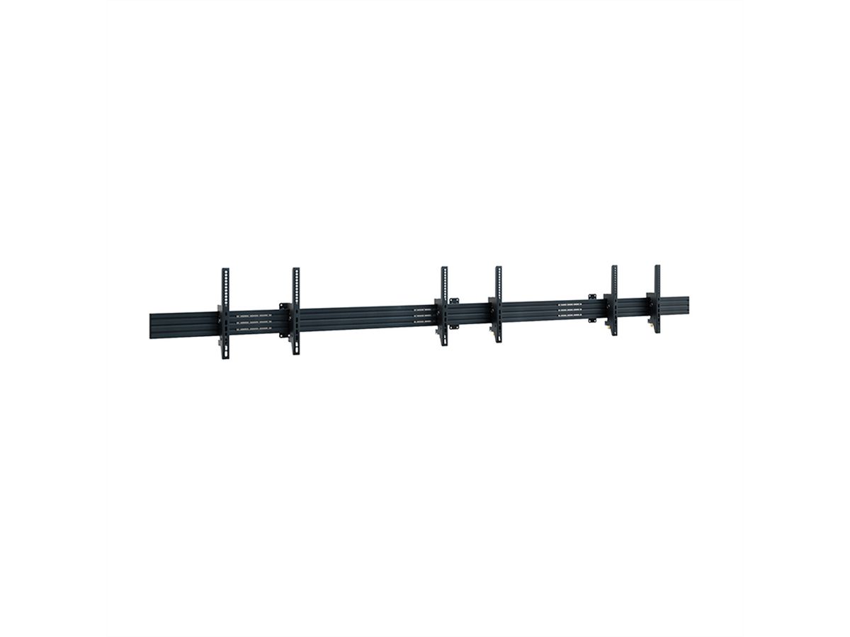 Hagor Menuboard CPSW3L 46-65" Menuboard support mural pour 3 écrans, Adaptation pour barre de son