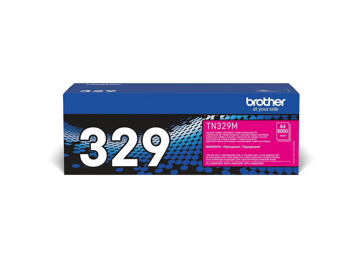 Brother TN-329M - Cartouche de toner originale – Magenta