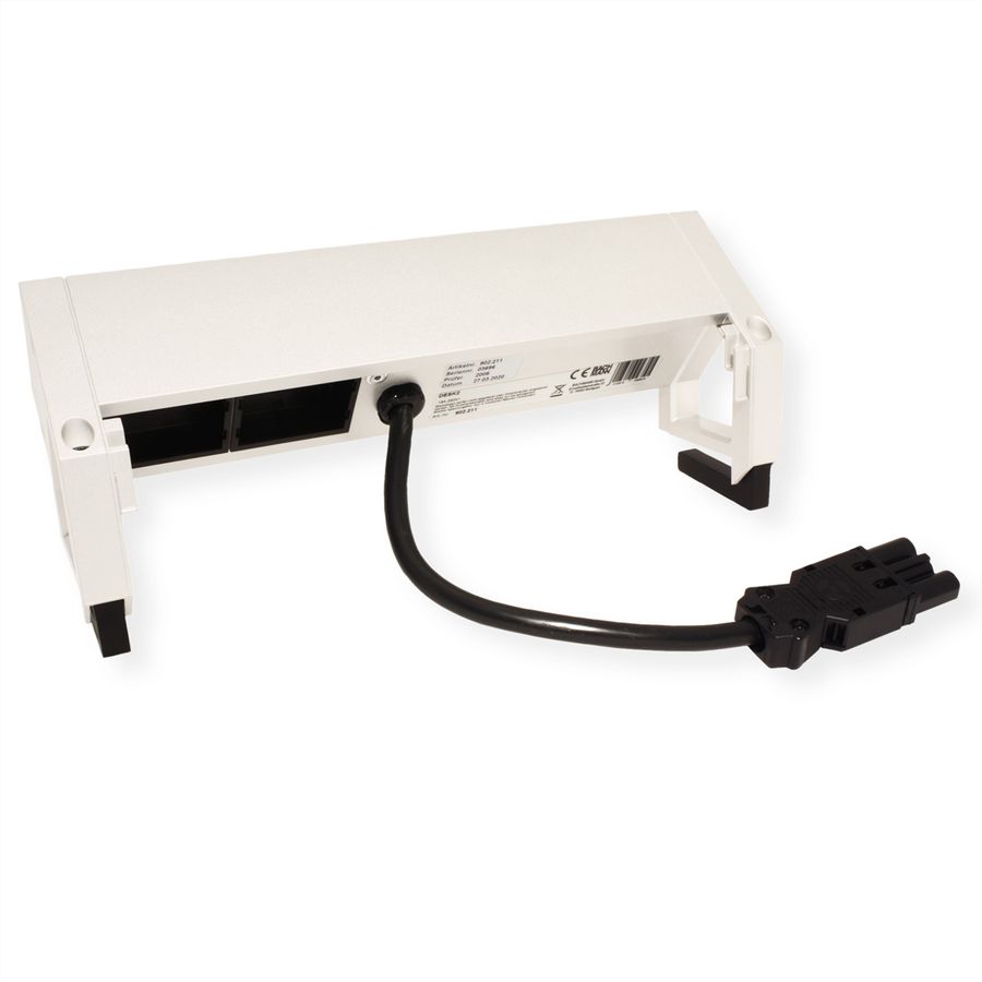 BACHMANN DESK2 2x contact de protection 2x ABD GST18, blanc