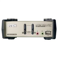 ATEN CS1732B KVM Switch VGA, PS/2-USB, Audio, USB-Hub, 2 Ports
