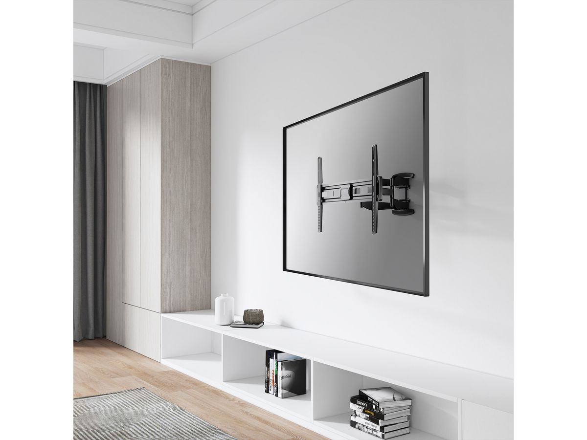 VALUE TV-Wandhalterung, flexibel, elegant, 37-80 Zoll, bis 45 kg