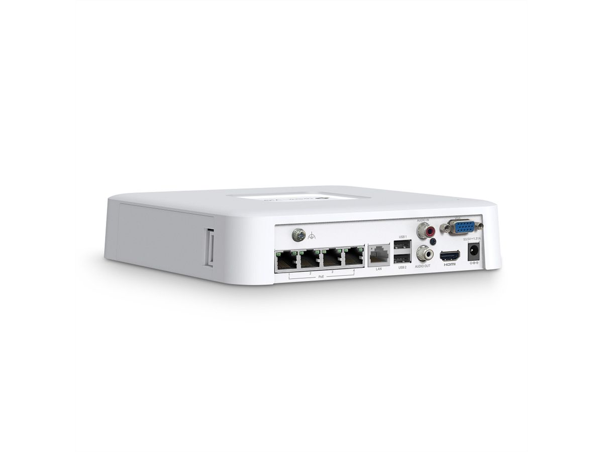 TP-Link NVR1104H-4P NVR Netzwerk-Videorekorder 4-CH, 4x PoE