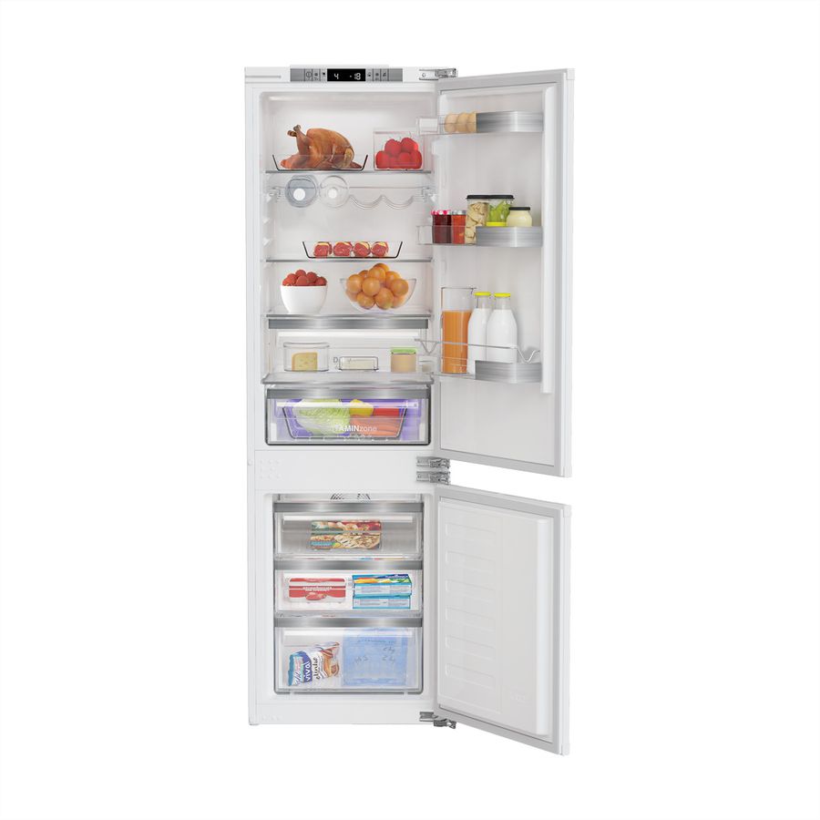 Grundig Kühl-Gefrierkombination Einbau GEK5100, E, 262l, 177.5cm