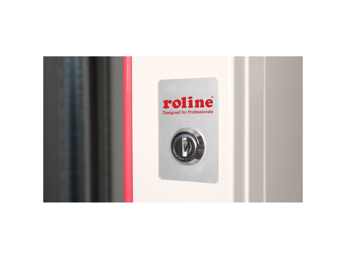 ROLINE 19-Zoll Wandgehäuse Pro 9 HE, 600x450 BxT grau