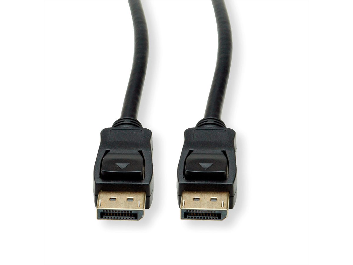 VALUE DisplayPort Kabel, v1.4, DP ST - ST, schwarz, 2 m