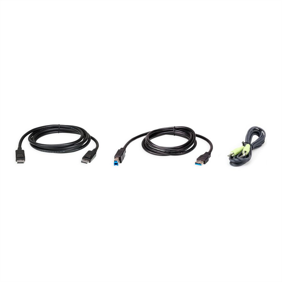 ATEN 2L-7D02UDPX3 Kit de câbles KVM DisplayPort USB 1.8m