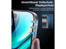 Torras Install Master Displayschutz, Privacy, iPhone 16 Pro, transparent