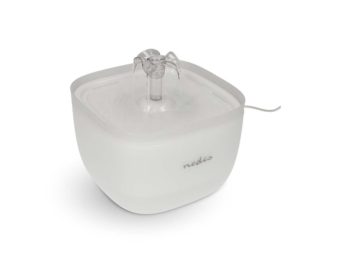 Nedis Haustier-Trinkbrunnen 2 l, weiss