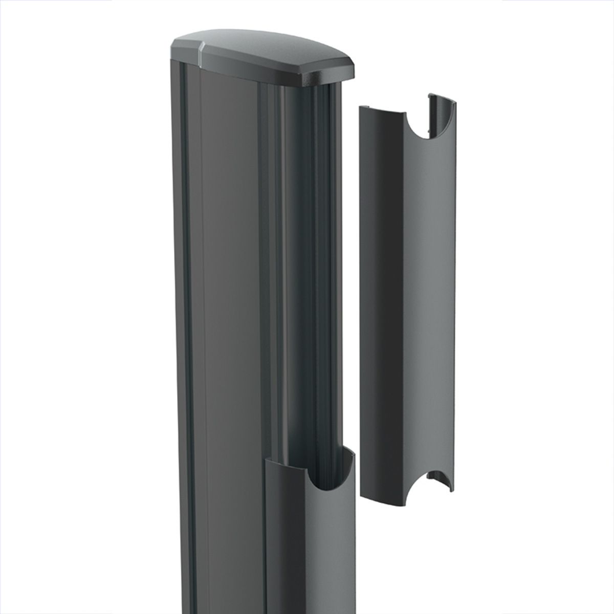 Hagor Aluminium Colonne CPS - Alu pillar 2100mm, noir