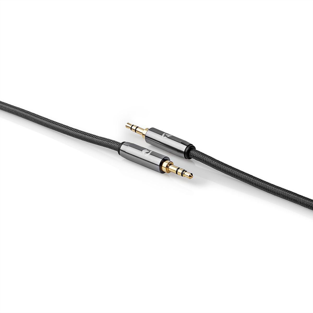 Nedis 3.5mm Verbindungskabel ST / ST, grau, 2 m