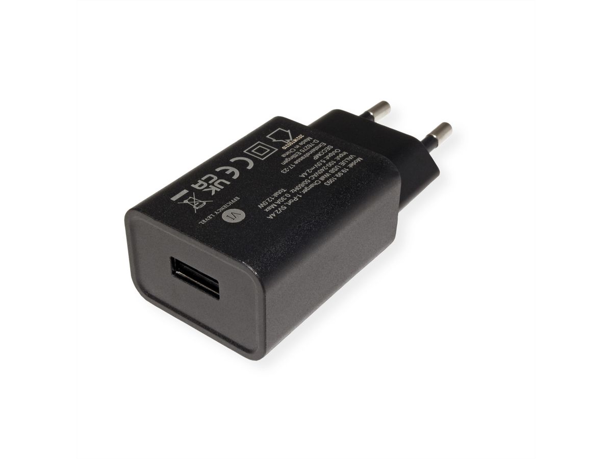 VALUE Chargeur USB, 1-port, 12W