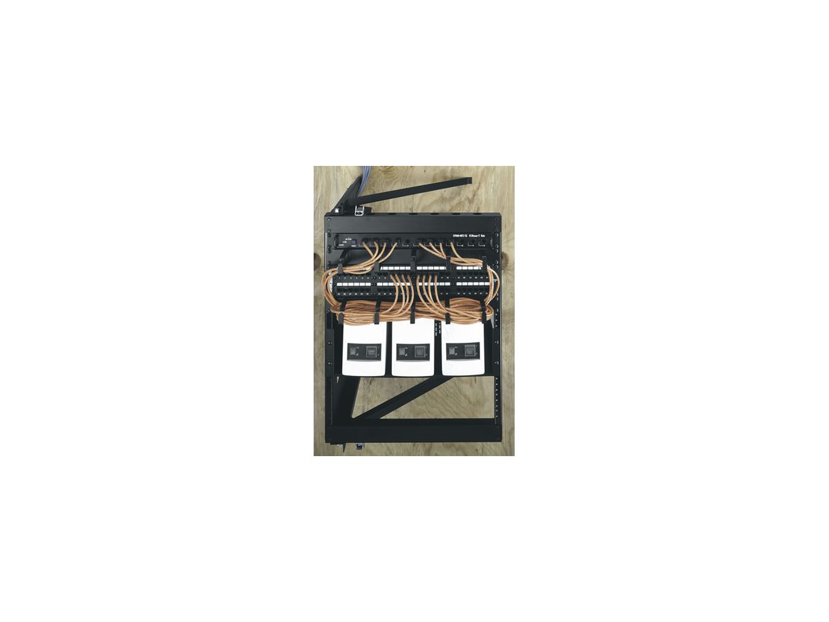 Middle Atlantic Products Swing Frame Racks 18" 20U Rack monté sur le mur Noir