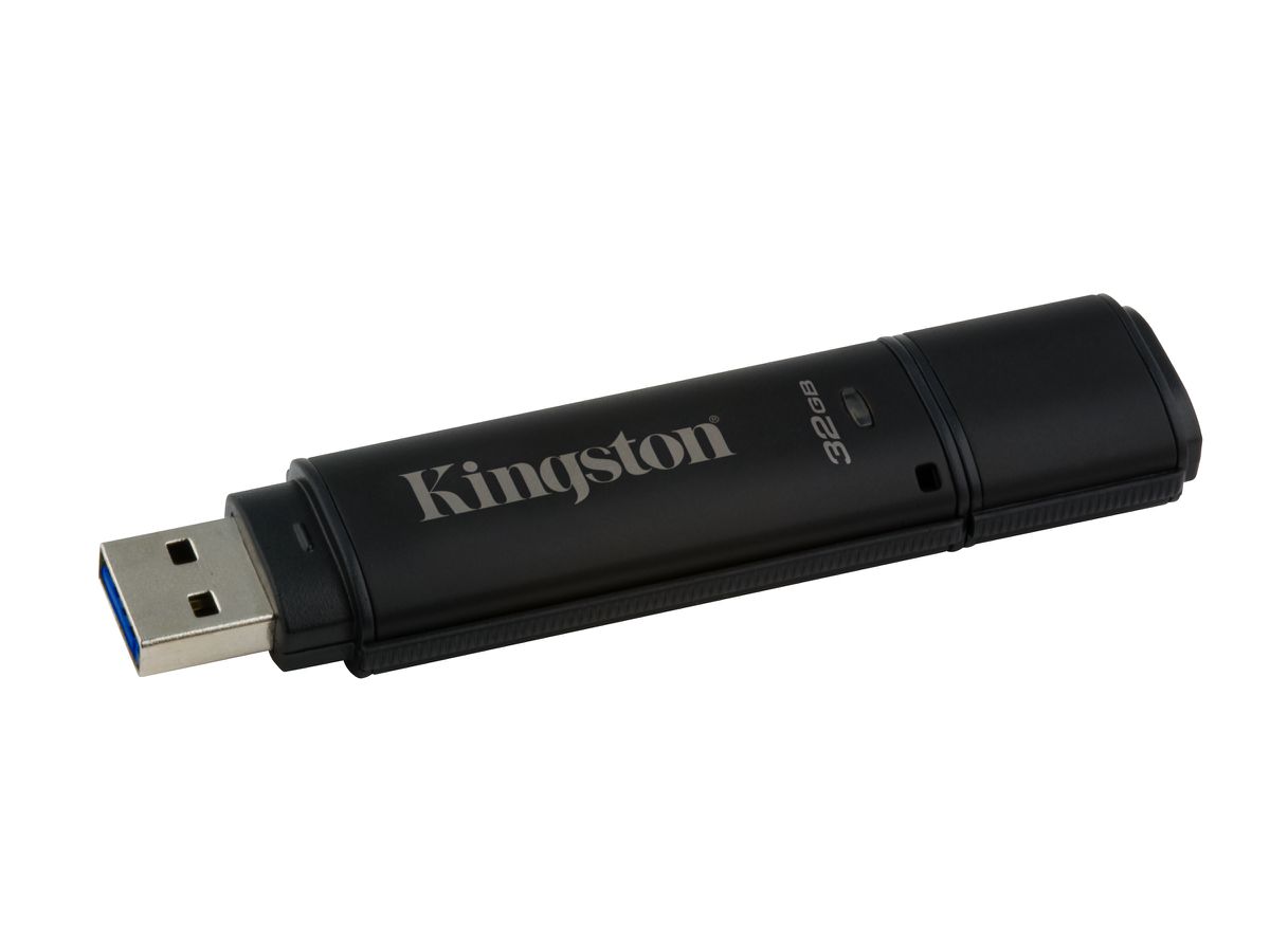 Kingston Technology DataTraveler 4000G2 with Management 32GB lecteur USB flash 32 Go USB Type-A 3.2 Gen 1 (3.1 Gen 1) Noir