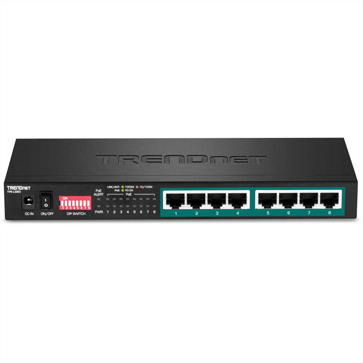 TRENDnet TPE-LG80 PoE+ Switch