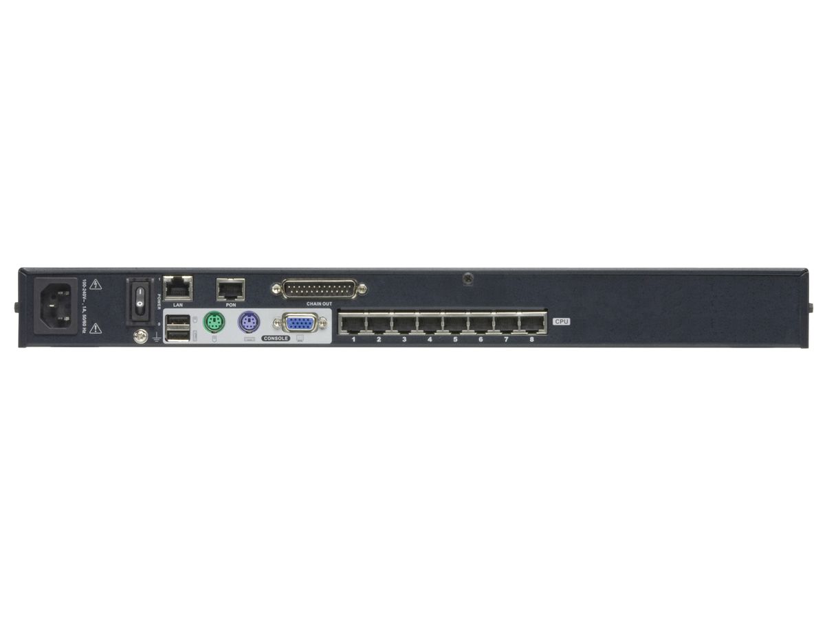 ATEN KH1508Ai KVM Over-IP Switch, VGA, PS/2-USB über Kat 5, 8 Port