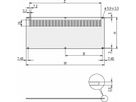 Panneau arrière SCHROFF, perforé, non blindé, pour RatiopacPRO et PropacPRO, 3 U, 84 HP