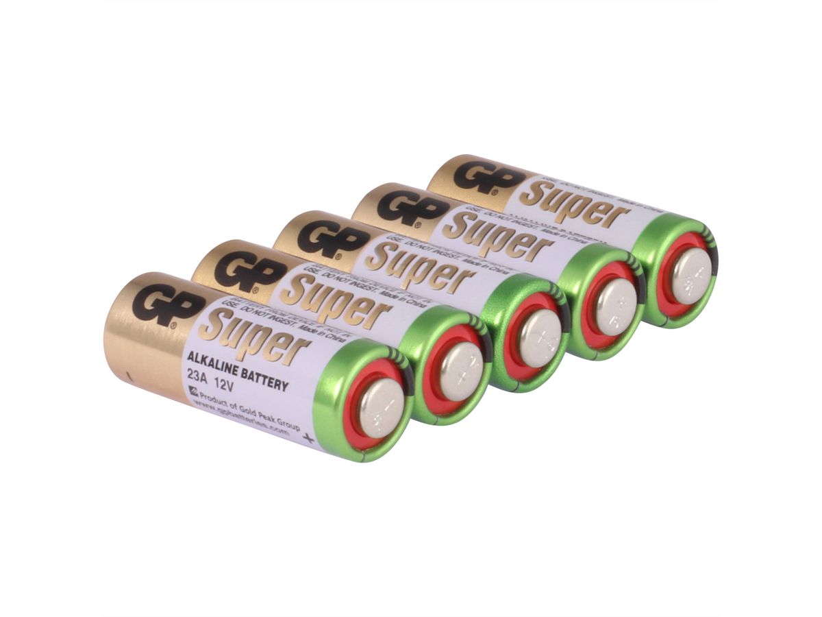 GP Batteries Alkaline Rundzellbat.23A 5x 12V Hochspannung