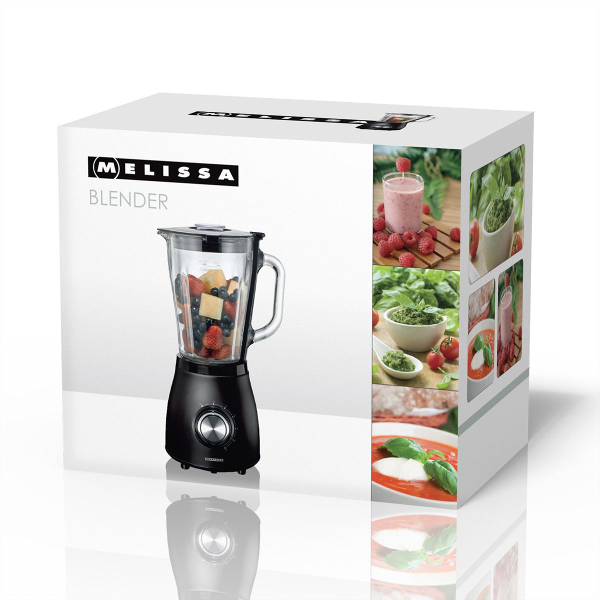 Melissa Mixer 16180133 , schwarz, 1.5L, 500W