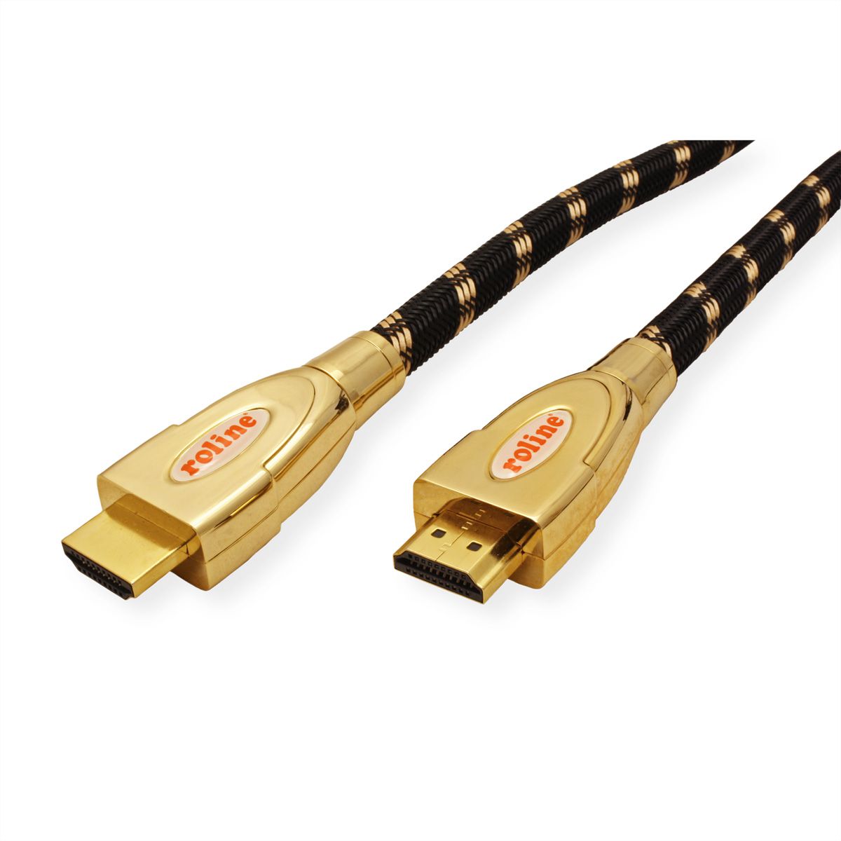 ROLINE GOLD Câble HDMI Ultra HD avec Ethernet, M/M, 2 m