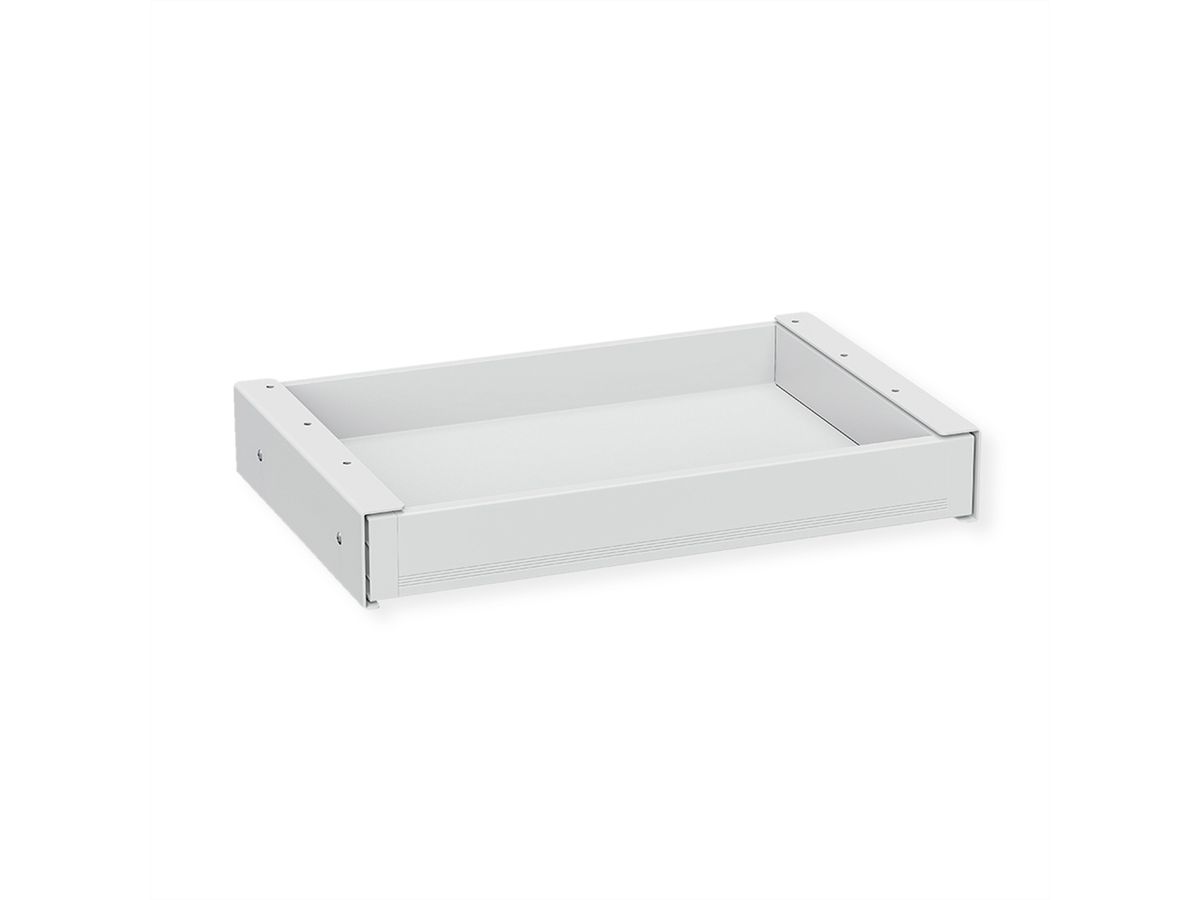 VALUE Tiroir sous bureau ultra-mince, blanc