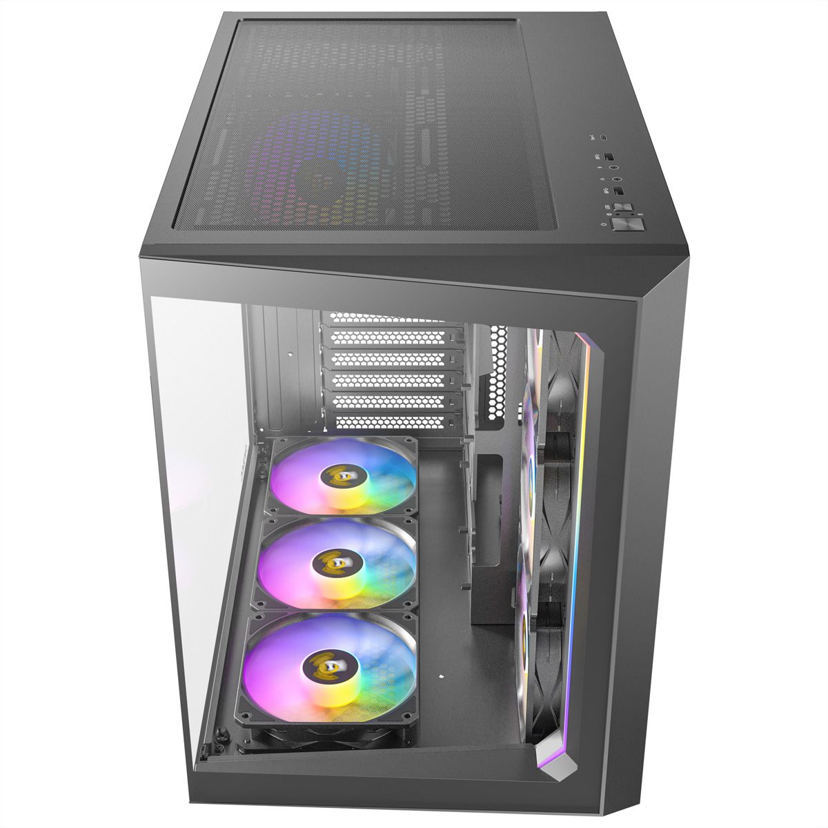 ANTEC Constellation C5 ARGB PC Gehäuse Midi Tower ATX, schwarz
