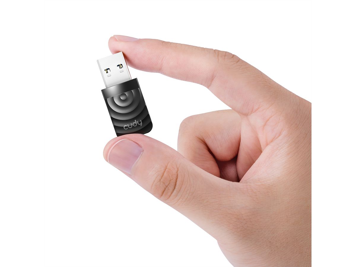 CUDY WU1300S AC1300 Wi-Fi Adapter USB 3.0