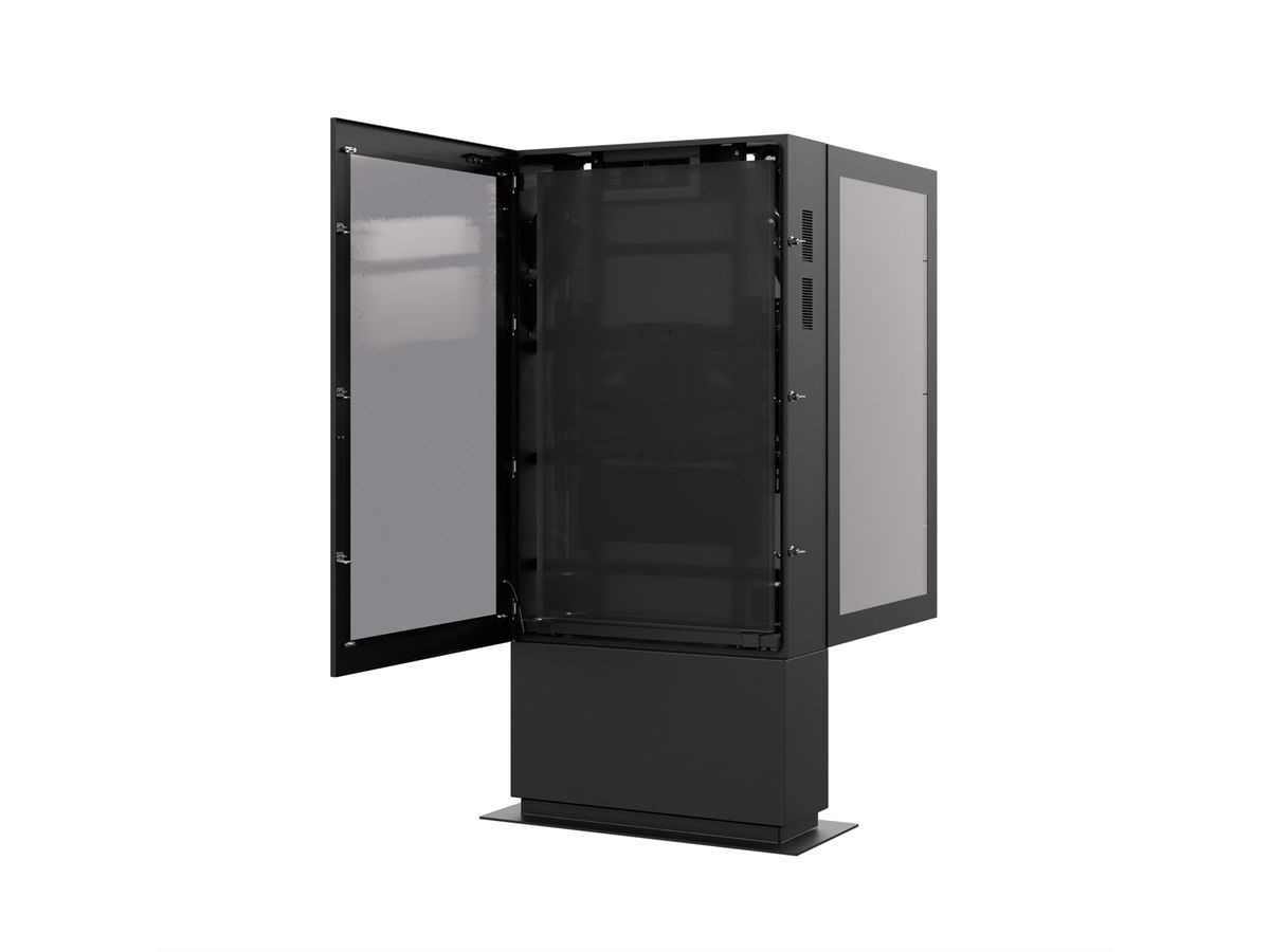 Hagor Outdoorstele SOPK 65" Portrait, schwarz
