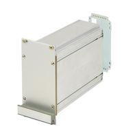 SCHROFF Kassetten PRO 3 HE-Bausätze, Frontplatte geschirmt (Textildichtung) - KAS S1 OP EMV 3HE 14TE 167T