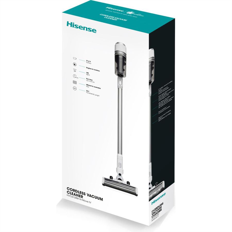 Hisense Aspirateur SHVC6134W, 110 W, sans fil