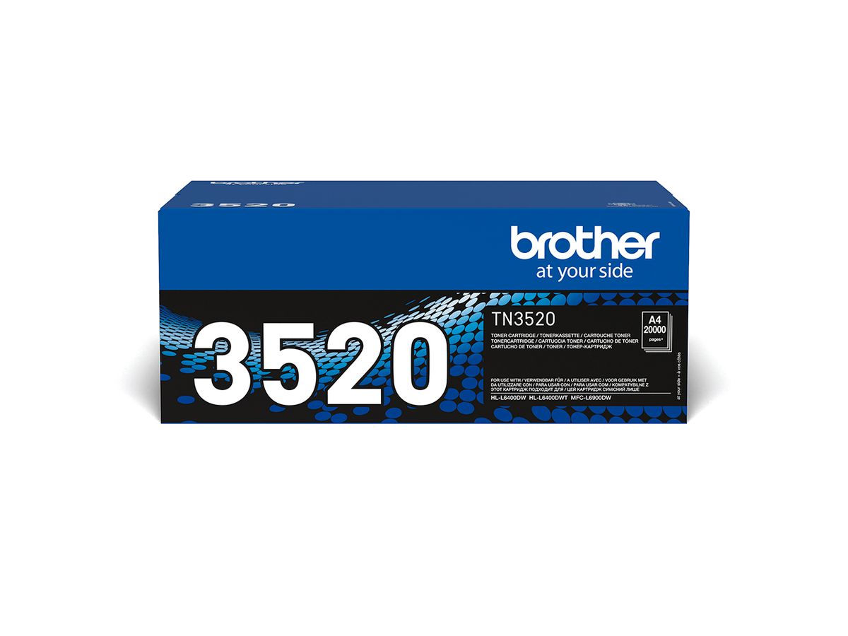 Brother TN-3520 - Cartouche de toner originale à très haut rendement – Noir