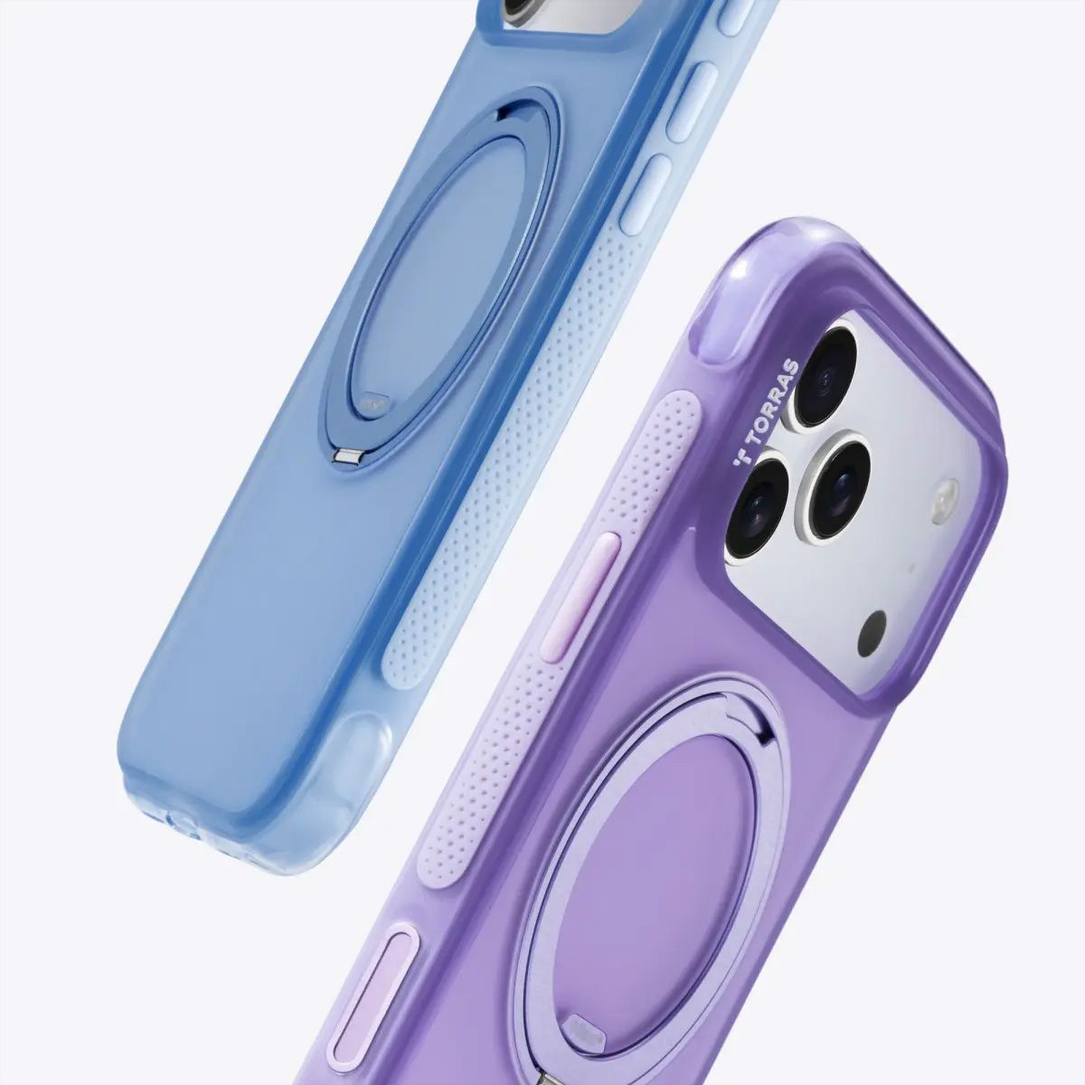 Torras Ostand O3 Air Case, iPhone 17 Pro, violet