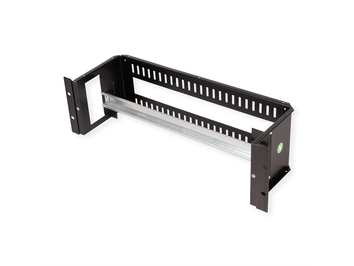 ROLINE 19" Support rail DIN 3U, 133x482x123 HxLxP