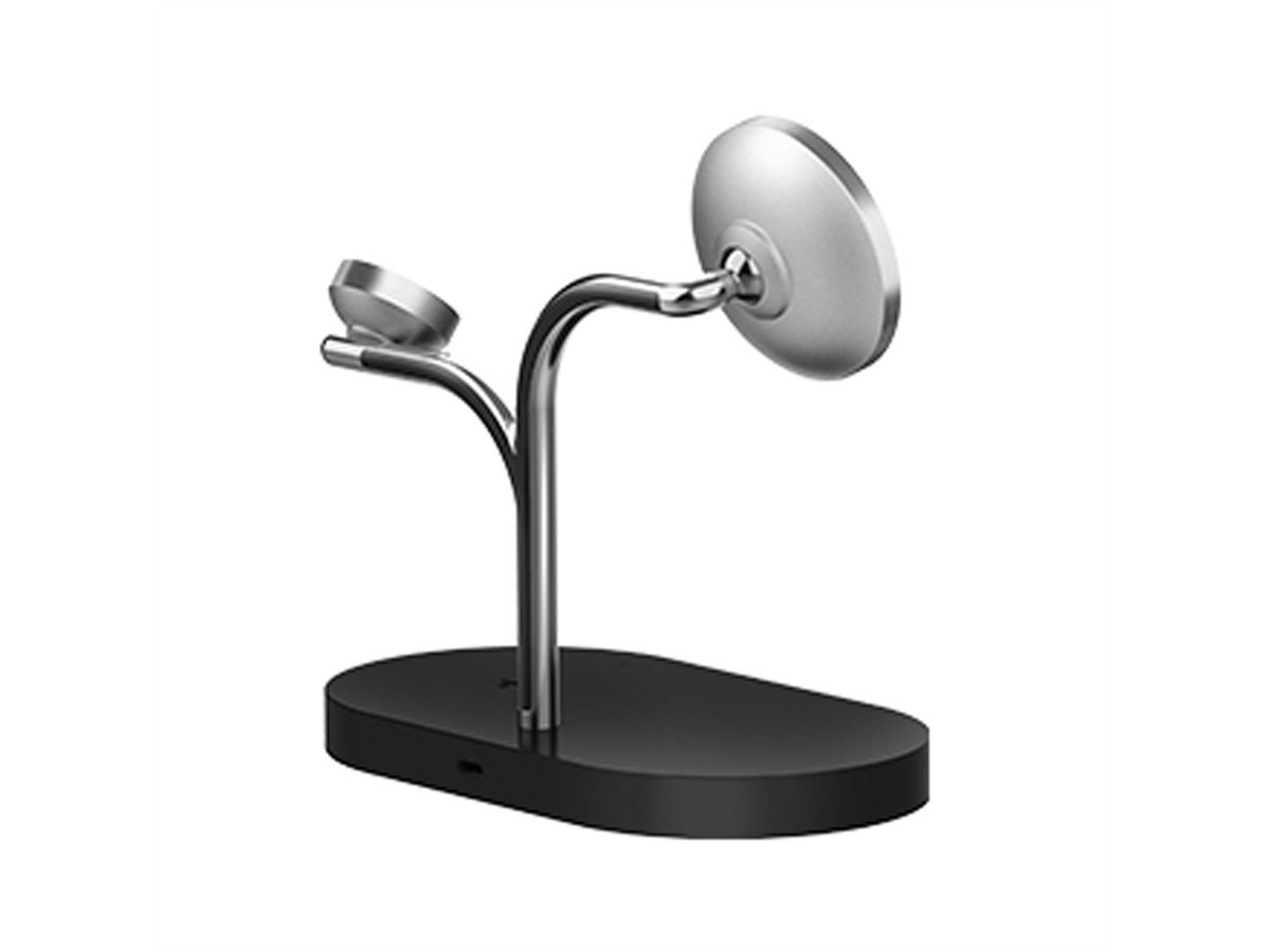 Samsung 3in1 Wireless Charger, noir, noir