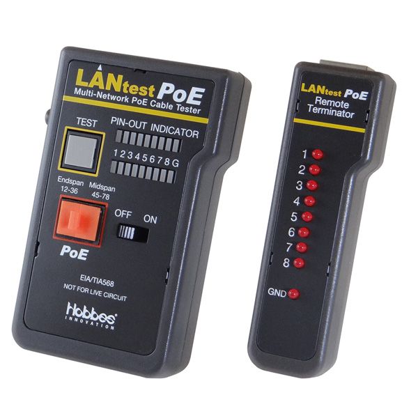 HOBBES LANtest Multinetwork PoE Kabeltester