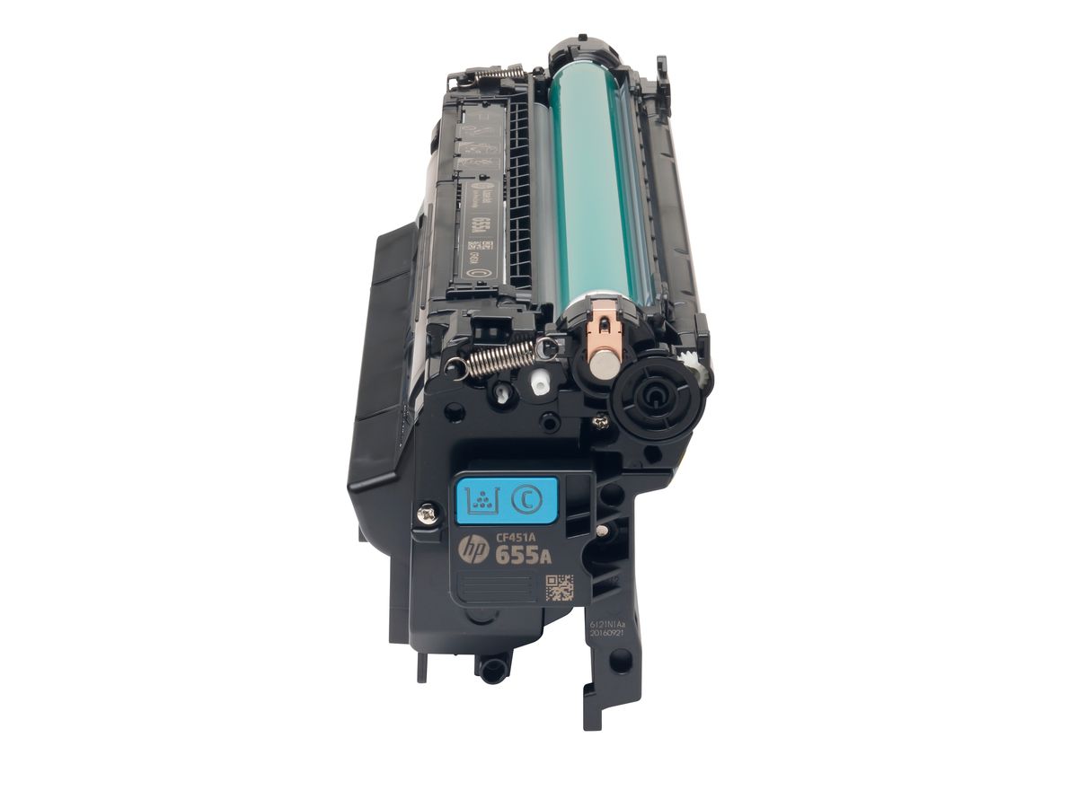 HP 655A Toner LaserJet cyan authentique