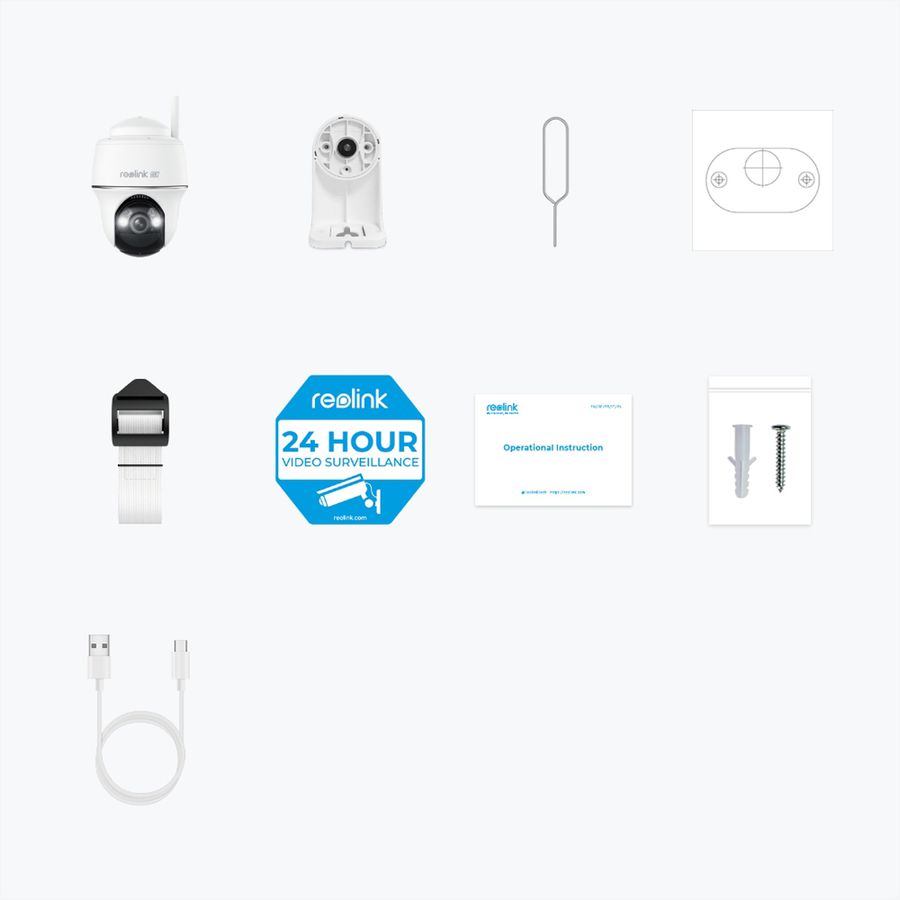 Reolink B440 Outdoor PT-Kamera, 8 MP, 90°, IR-LED 10m, WiFi